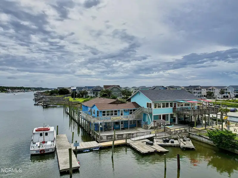 Waterfront Commercial Property on Holden Beach with 230' Frontage and Development Potential