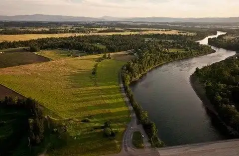 Expansive 50-acre Development Site Near Glacier National Park with Riverfront Access