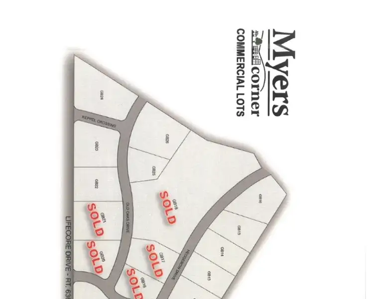 Commercial Development Lot at Myers Corner on Jefferson Highway, 1.309 Acres