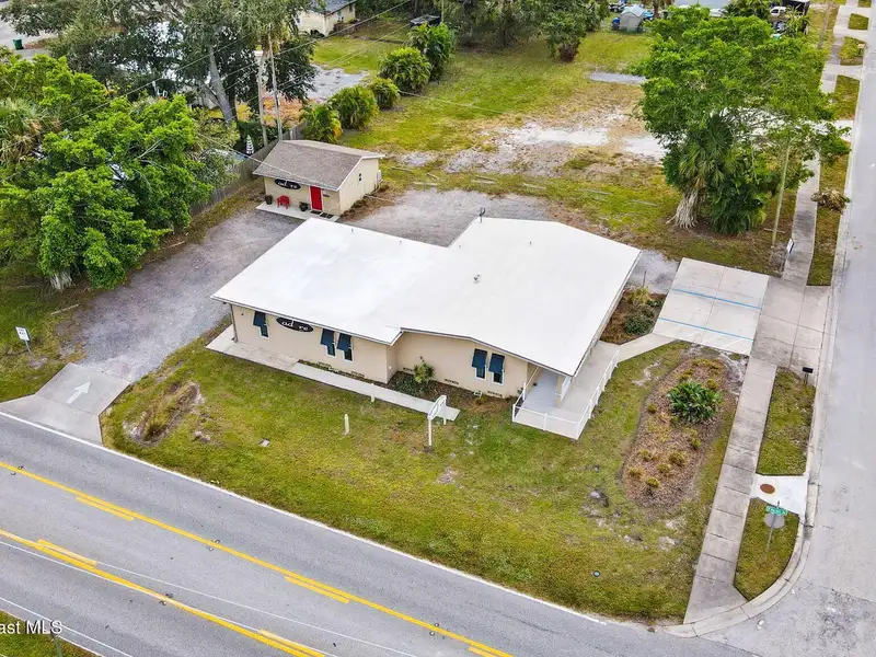 Commercial Property in Merritt Island's Historic Merritt Park Place with Renovated Buildings