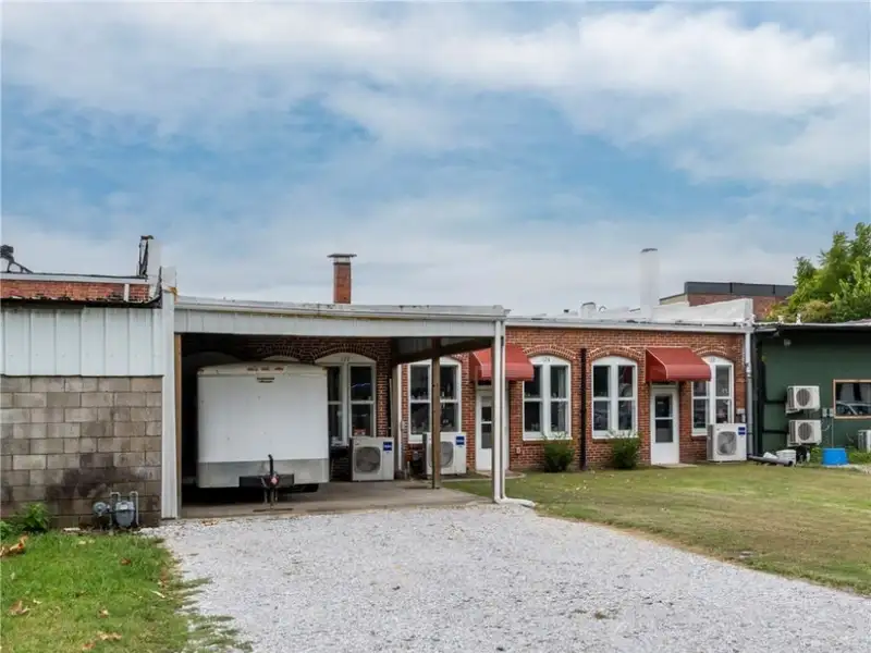 Remodeled Commercial Property with Three Storefronts in Downtown Gentry, Arkansas