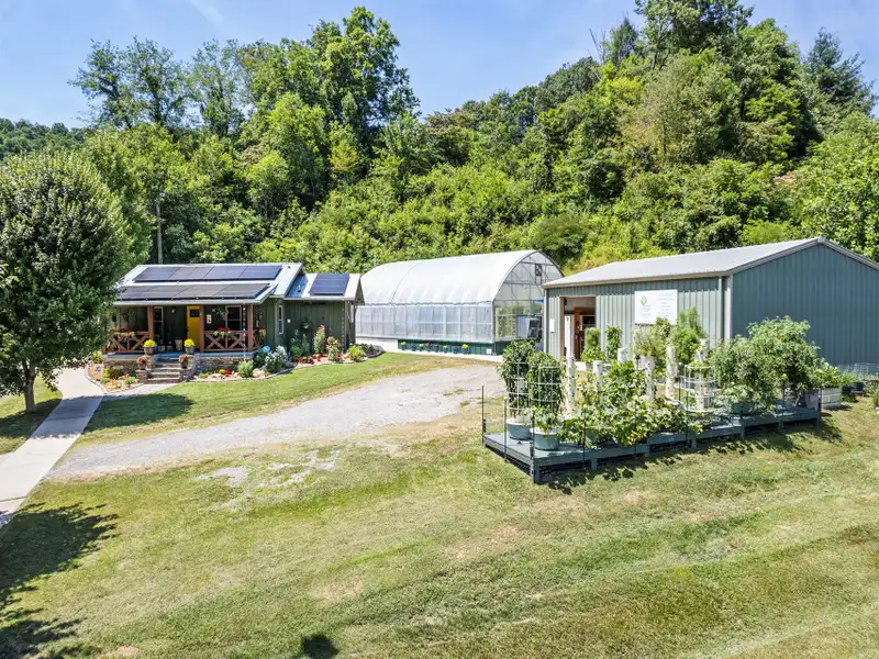 Furnished Bungalow with Solar Power and Commercial Farm Business in Western North Carolina