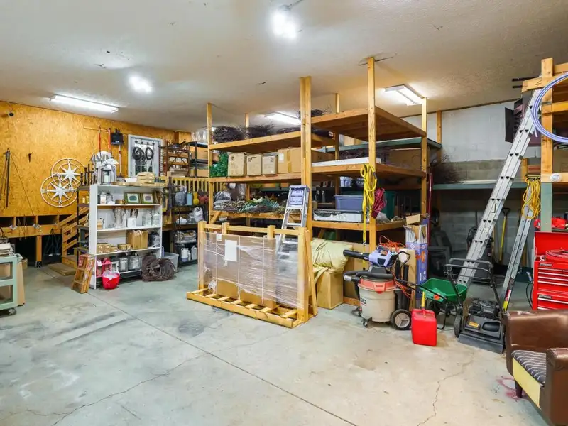 Prime Commercial Building in Downtown Reynoldsburg with Parking and Industrial Garage