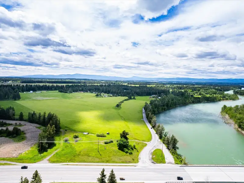 Expansive 50-acre Development Site Near Glacier National Park with Riverfront Access