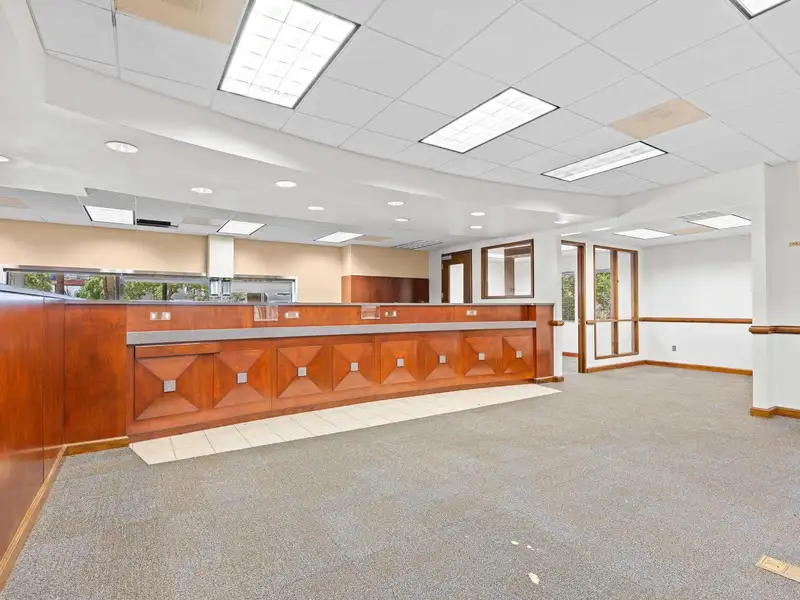 Former Bank for Lease - 3002 Sf with Drive-thru and Office Layout
