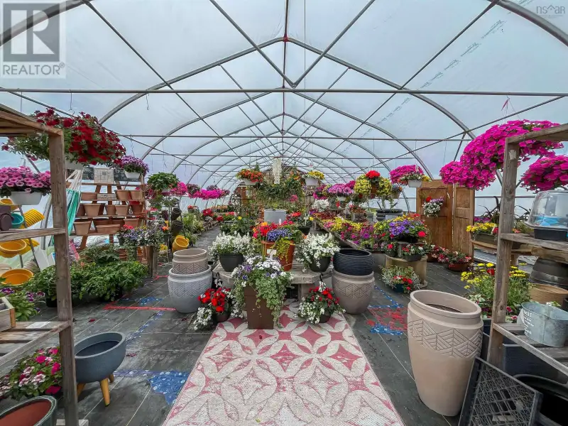 Greenhouse Business Opportunity on 7 Acres with Ocean View in St. Peter's, Ns