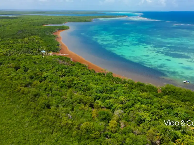 6.69 Acres Dual Waterfront Parcel on Turneffe Atoll, Belize Island