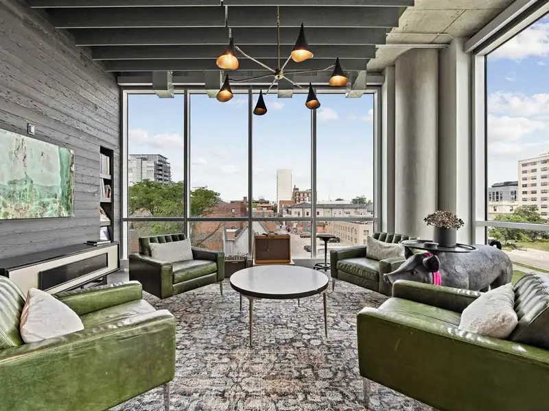 High-end Office Condo in the Chauncey, Downtown Iowa City with Premier Amenities