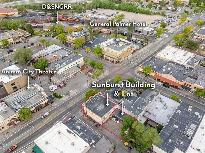 Prime Commercial Building with Developable Lot Near Historic Durango-silverton Train Depot