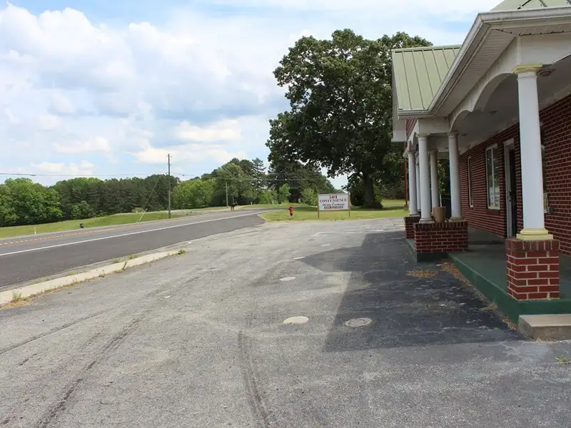 Remodeled Convenience Store and Restaurant Space with Kitchen and Seating Area