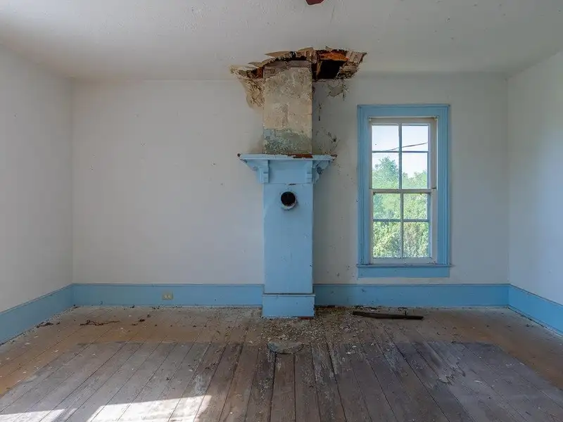 Classic American Foursquare Home in Need of Restoration with Detached Garage