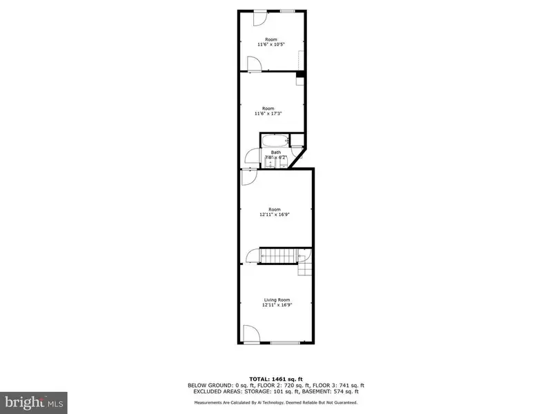Multi-story Mixed-use Property with Apartment Potential in Prime Location