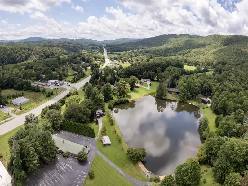 Versatile 5+ Acre Property with Event Center and Lake in Western North Carolina