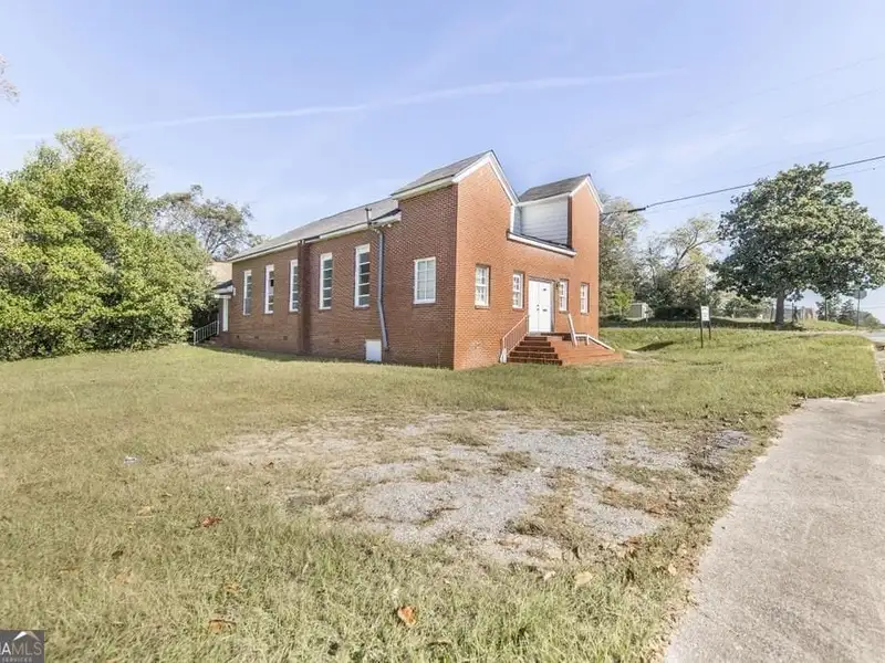 Historic Church Building on Corner Lot in High-traffic East Macon, 0.41 Acres