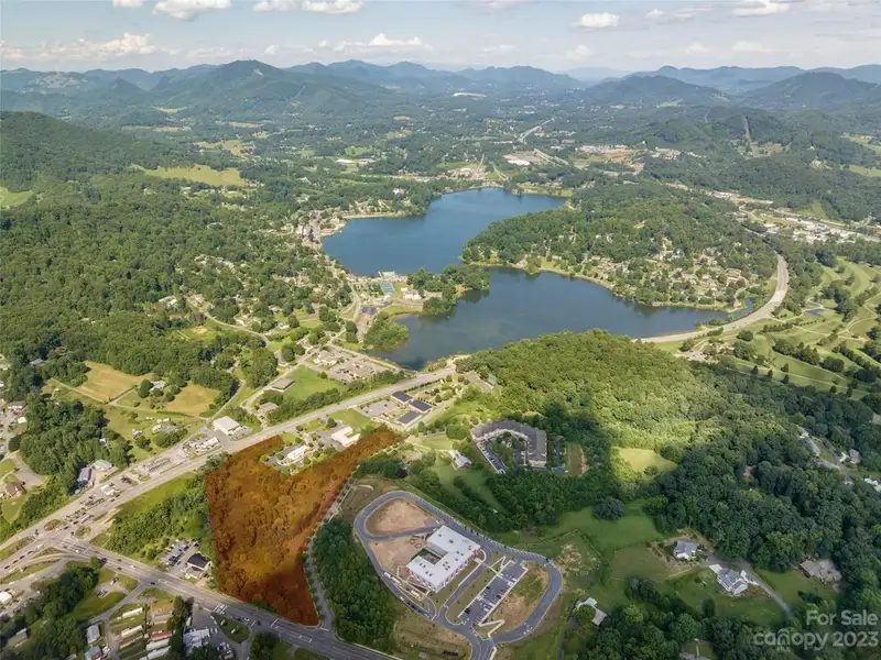 10.50+ Acre Unimproved Commercial Property in Dellwood/junaluska Regional Center