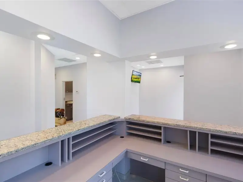 End Unit Tri-plex Commercial Space with Parking in Prime Location