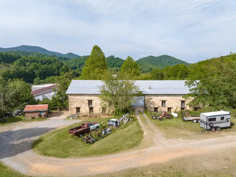 Historic 1918 Stone Building with 3.99 Acres and Detached Workshop in Balsam Road Area