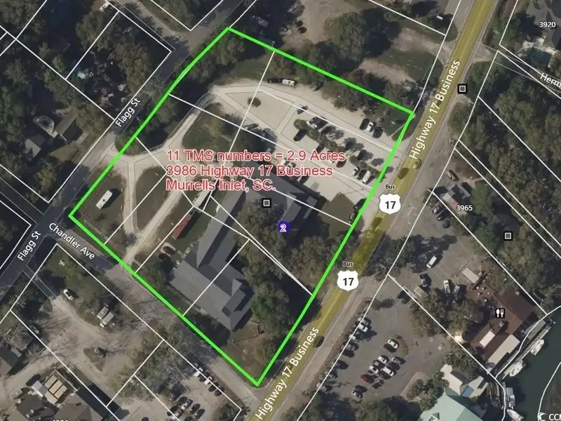 Commercial Property with Redevelopment Potential in Murrells Inlet, 2.9 Acres