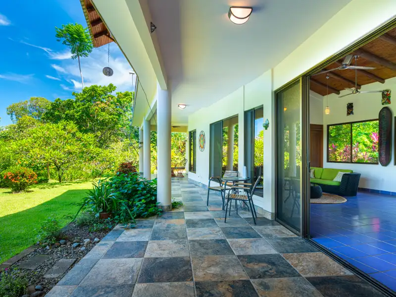 Ocean View Property with Commercial Zoning in Central Uvita – 2br, 2ba Home on 3.534 Acres