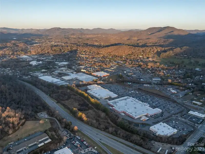 16+ Acres of Commercial Land with Highway Visibility Near Waynesville Commons Plaza