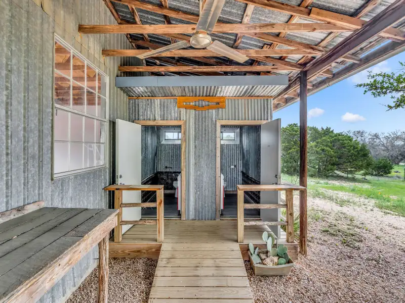 3.4-acre Commercial Tract on Hwy 290 East of Fredericksburg with Multiple Improvements