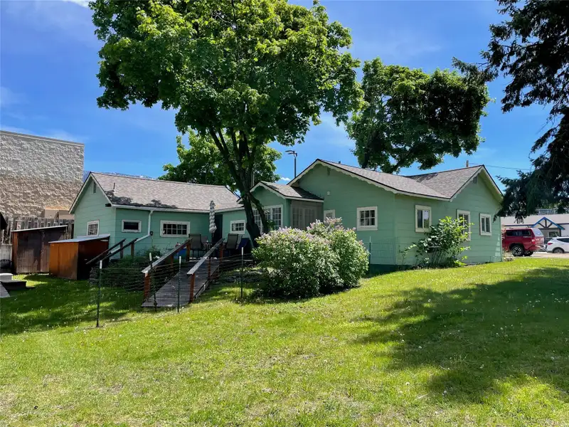 Commercial Corner Lot with 3 Bed Home in Columbia Falls, High Traffic Area