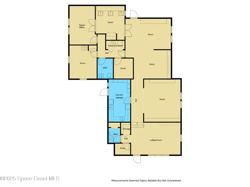 Commercial Property in Merritt Island's Historic Merritt Park Place with Renovated Buildings