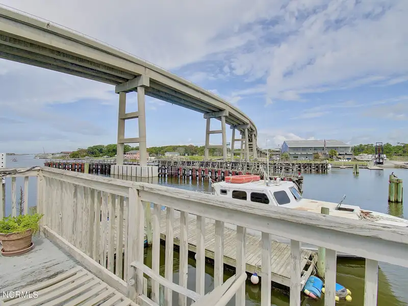 Waterfront Commercial Property on Holden Beach with 230' Frontage and Development Potential