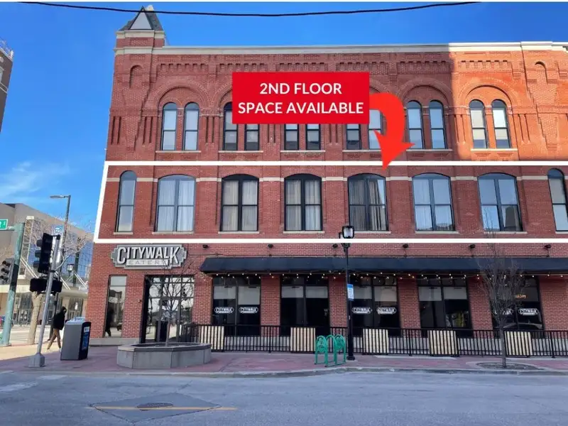 Downtown Cedar Rapids 3,500 Sf Second Floor Office Space for Lease