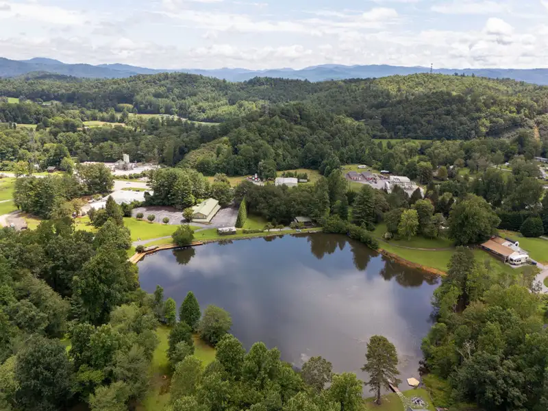 Versatile 5+ Acre Property with Event Center and Lake in Western North Carolina