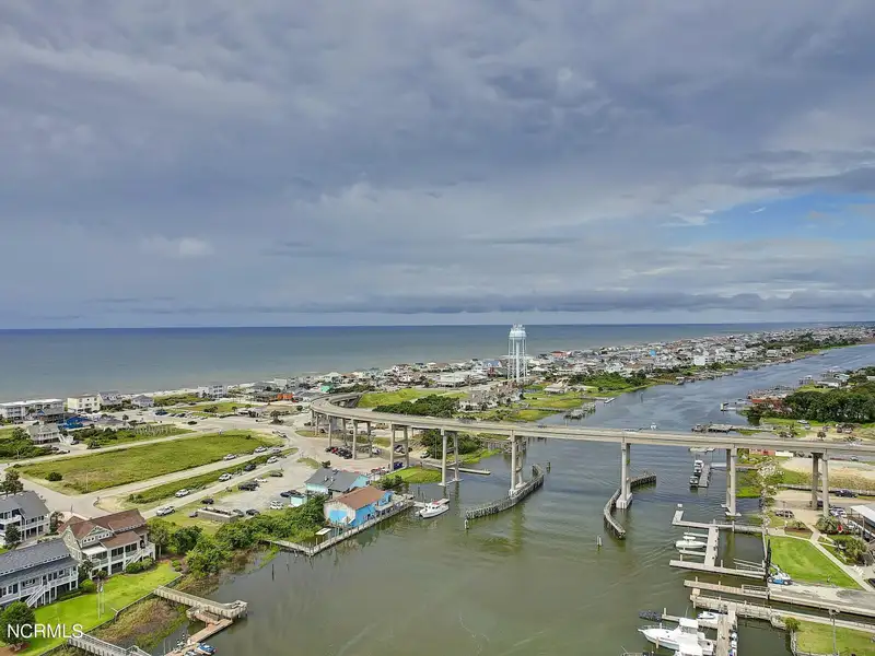 Waterfront Commercial Property on Holden Beach with 230' Frontage and Development Potential