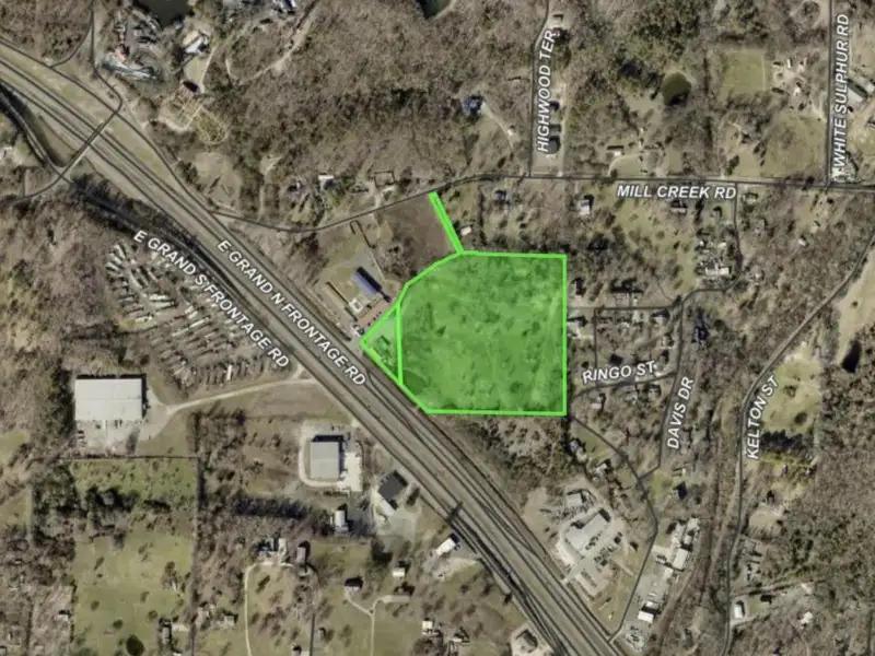 16.03 Acres of Commercial Land Near Magic Springs Theme Park