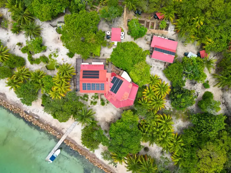 Beachfront Eco-resort Opportunity in Monkey River, Belize on 2.5 Acres with Boat Access