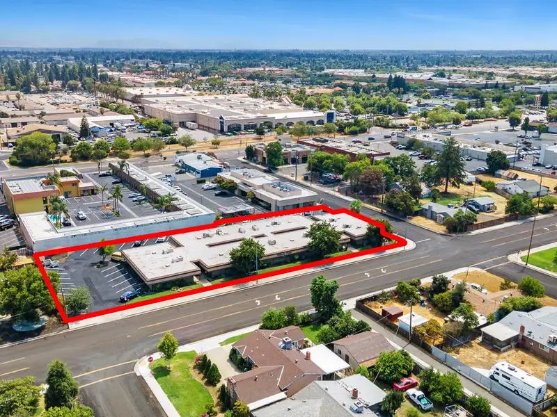 Downtown Clovis Commercial Building with 13 Units, 12 Occupied