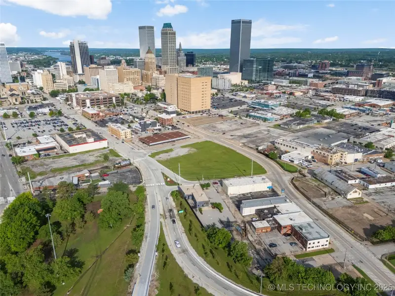 Freestanding Commercial Building with Downtown Views in East Village District, Tulsa