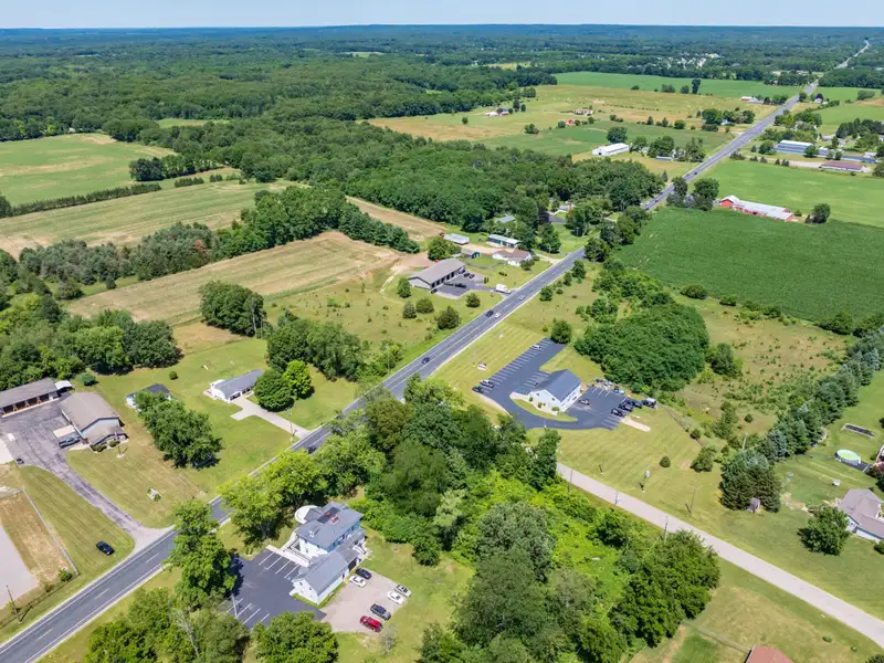 Commercial Corner Lot on Red Arrow Highway with 150 Ft Frontage and .73 Acres
