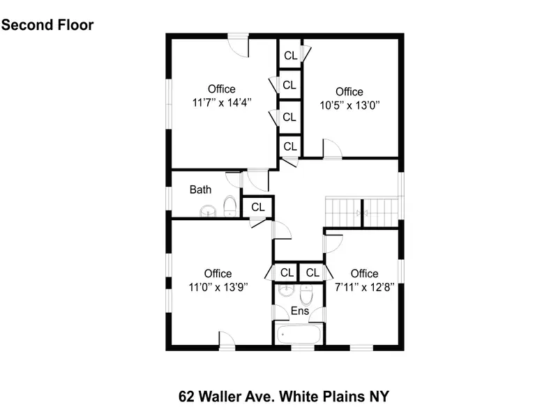 2,600 Sqft Office Space in Free-standing Building Near Downtown White Plains