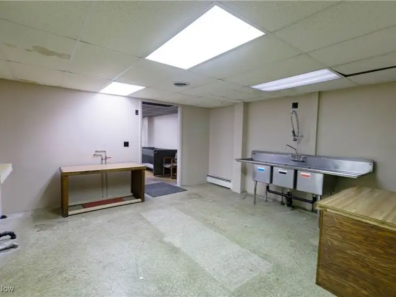 Spacious Brick and Block Commercial Building in Downtown Canton with Parking and Loading Dock
