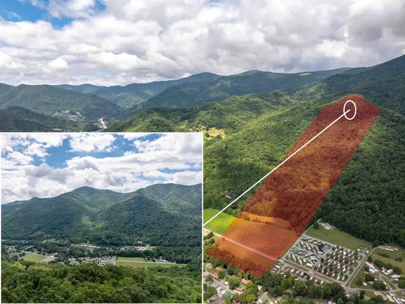 Large Development Parcel with Road Frontage in Maggie Valley - 43.68 Acres Total