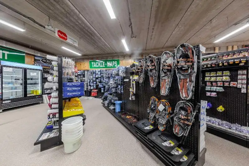 Premier Fishing Retail Store and Bait Shop in Minocqua, Wi on 2.62 Acres