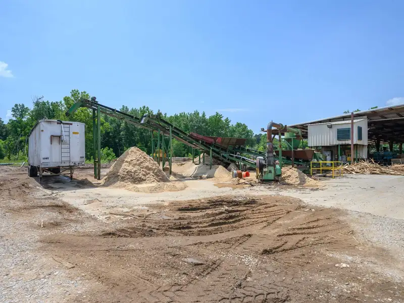 Turnkey Commercial Sawmill and Pallet Company on 40 Acres in Prime Industrial Location