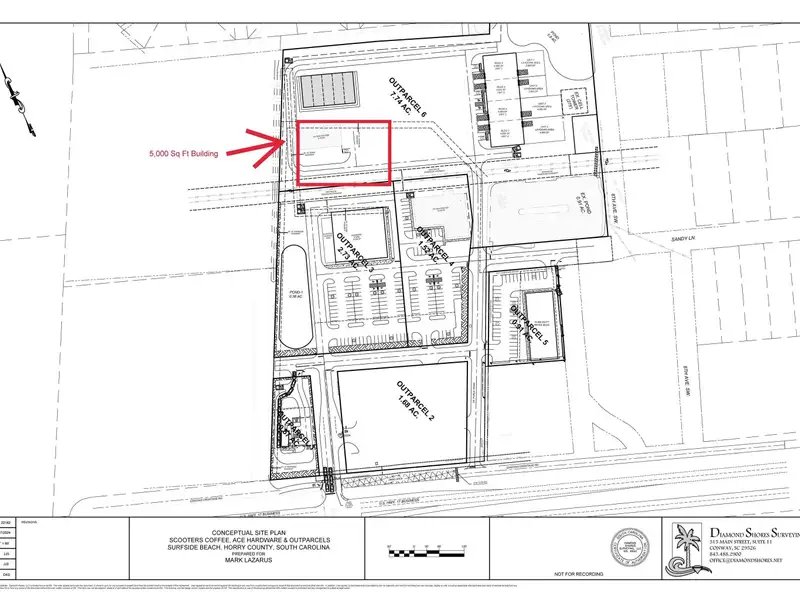 5,000 Sf Commercial Metal Building with Highway 17 Frontage and Redevelopment Potential
