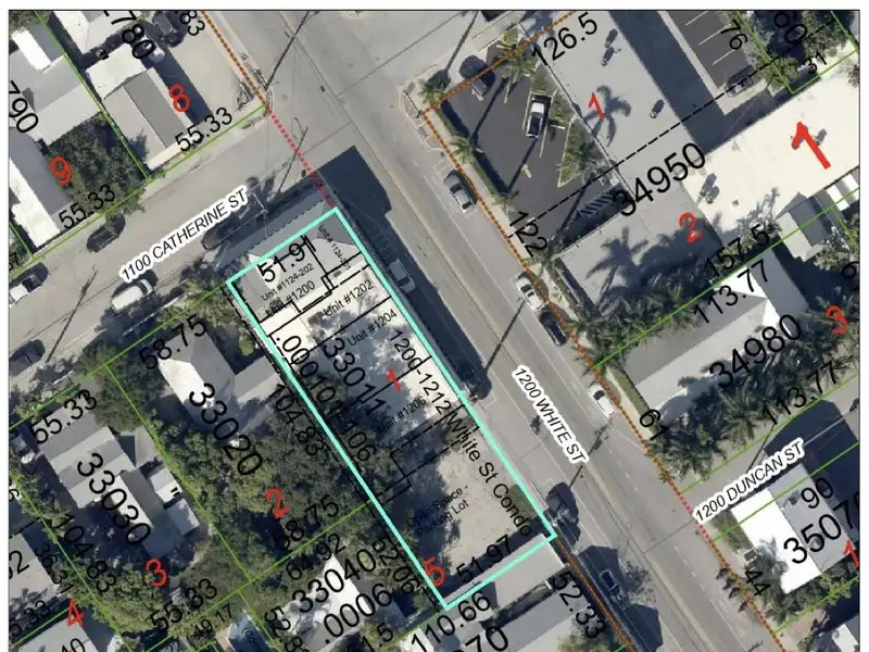 Mixed-use Commercial Condo Center in Old Town Key West with Vacant Lot Opportunity