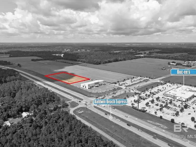 Commercially Zoned Land with 475 Ft Frontage on Baldwin Beach Express Near I-10