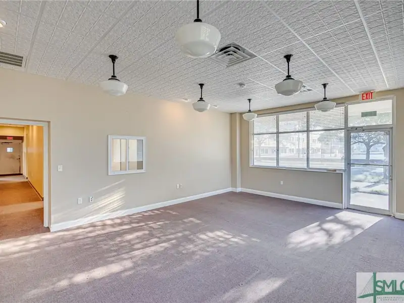 Two-story Office Building in Downtown Savannah with Off-street Parking and Renovated Interiors