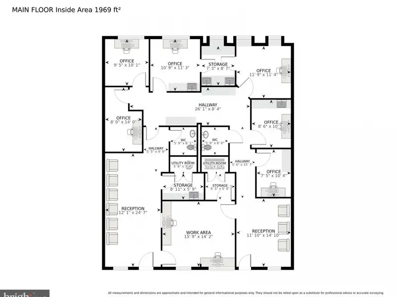 Affordable Office Suites Near Joint Base Andrews - Dual Suites with Separate Entrances
