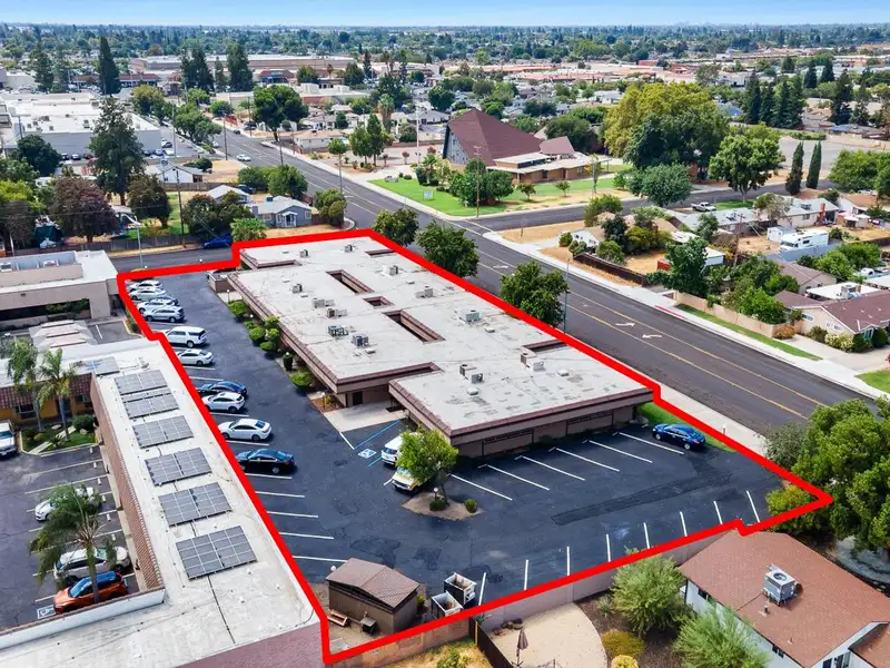 Downtown Clovis Commercial Building with 13 Units, 12 Occupied