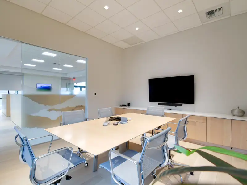 Functional Office Space with Conference Rooms and Kitchenette in Prime Location