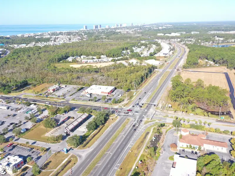 Prime Commercial Corner Lot in Panama City Beach, 2.28 Acres at High Traffic Intersection