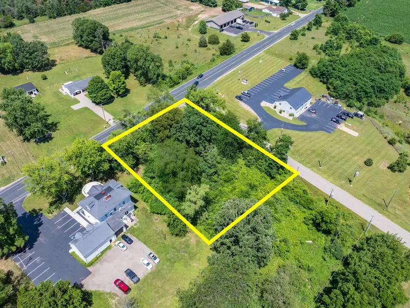 Commercial Corner Lot on Red Arrow Highway with 150 Ft Frontage and .73 Acres